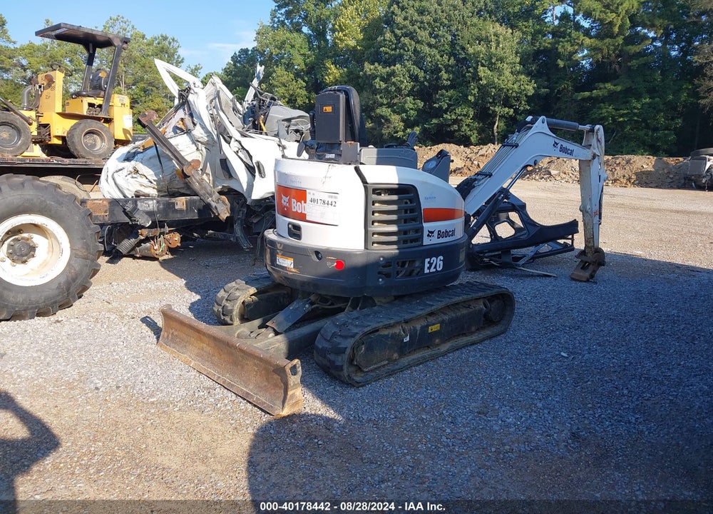 2019 BOBCAT E26 VIN: B3JE15206