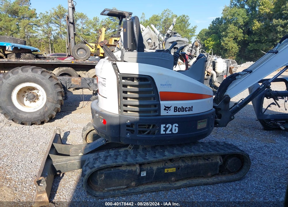 2019 BOBCAT E26 VIN: B3JE15206