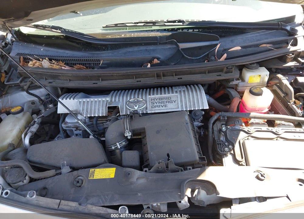 2011 TOYOTA PRIUS TWO VIN: JTDKN3DU6B0256414