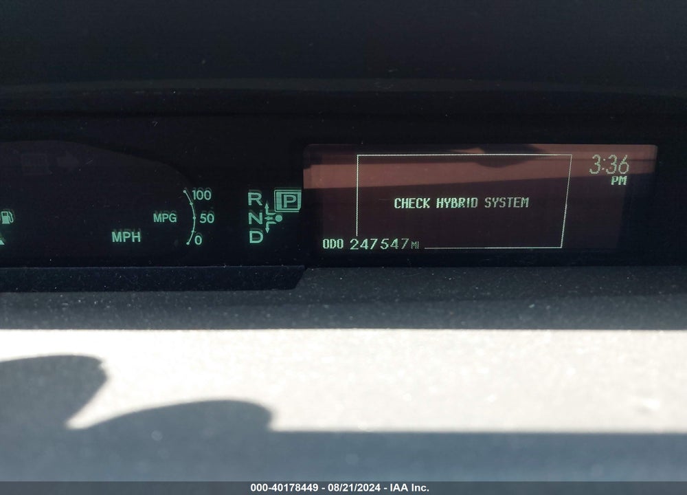 2011 TOYOTA PRIUS TWO VIN: JTDKN3DU6B0256414