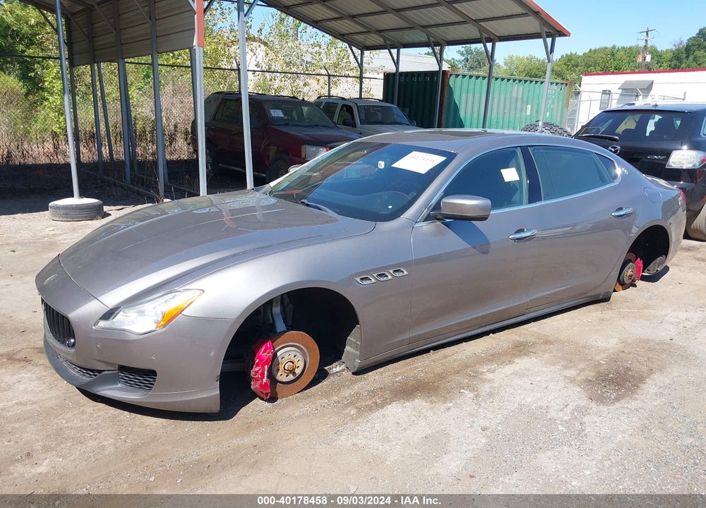 2015 MASERATI QUATTROPORTE S Q4 VIN: ZAM56RRA0F1145395