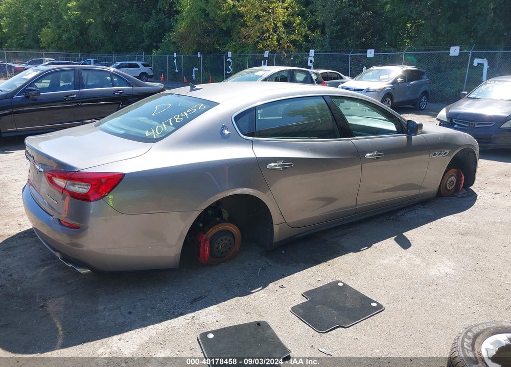 2015 MASERATI QUATTROPORTE S Q4 VIN: ZAM56RRA0F1145395