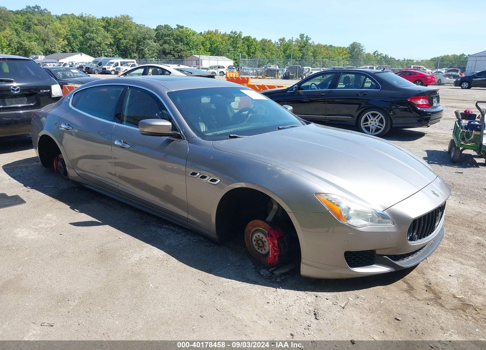2015 MASERATI QUATTROPORTE S Q4 VIN: ZAM56RRA0F1145395