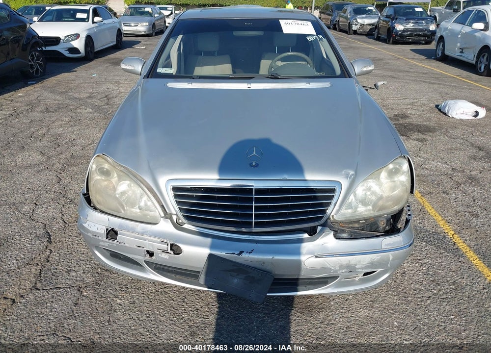 2005 MERCEDES-BENZ S 430 VIN: WDBNG70JX5A434574