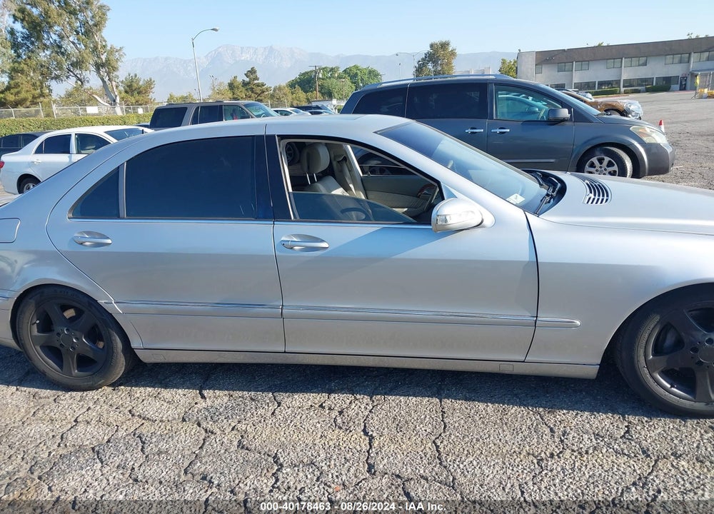 2005 MERCEDES-BENZ S 430 VIN: WDBNG70JX5A434574