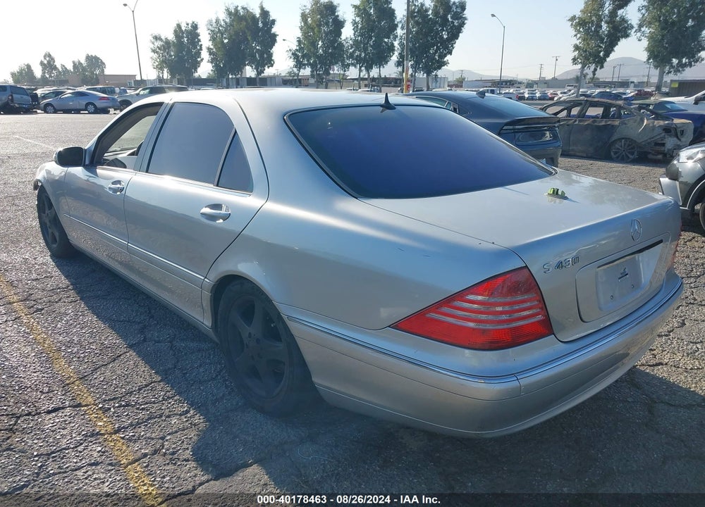 2005 MERCEDES-BENZ S 430 VIN: WDBNG70JX5A434574