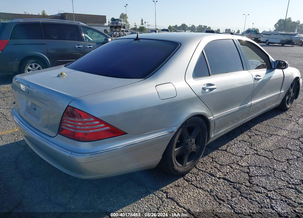 2005 MERCEDES-BENZ S 430 VIN: WDBNG70JX5A434574