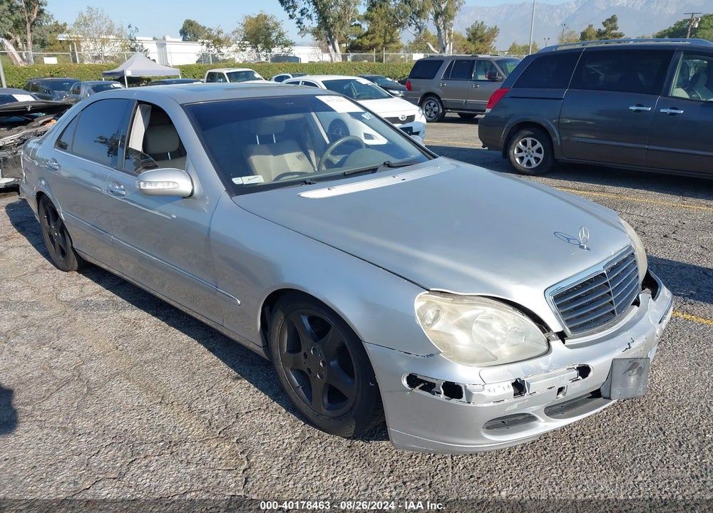 2005 MERCEDES-BENZ S 430 VIN: WDBNG70JX5A434574