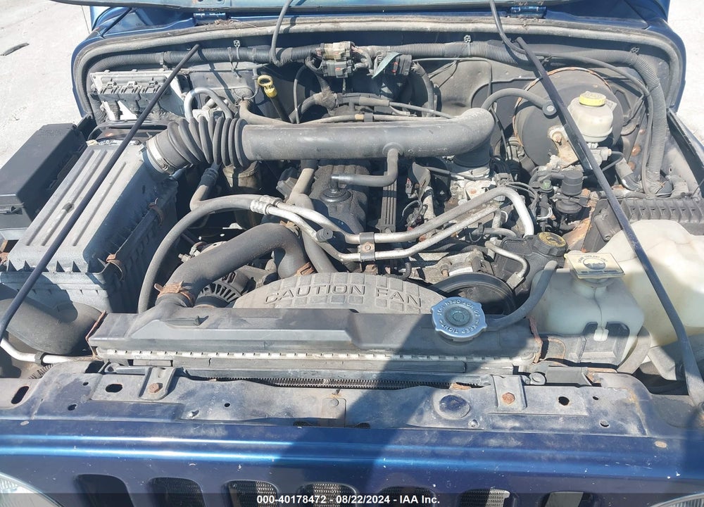 2004 JEEP WRANGLER X VIN: 1J4FA39S34P762761