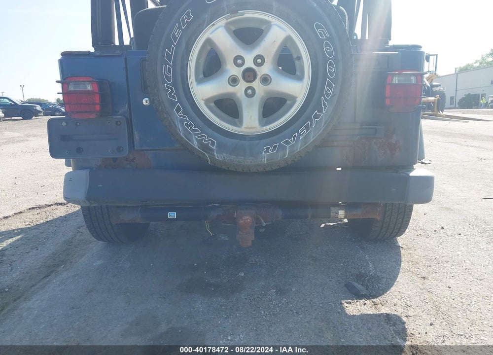 2004 JEEP WRANGLER X VIN: 1J4FA39S34P762761