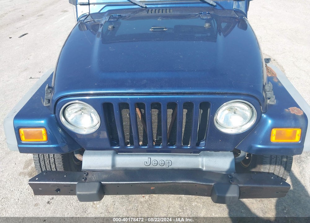 2004 JEEP WRANGLER X VIN: 1J4FA39S34P762761