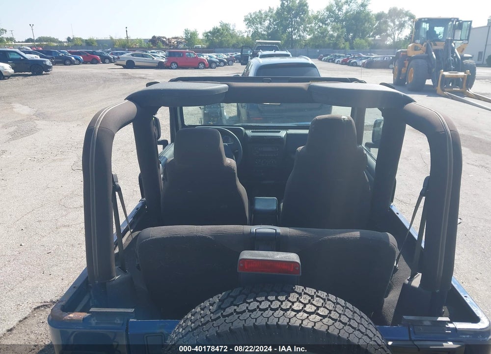 2004 JEEP WRANGLER X VIN: 1J4FA39S34P762761