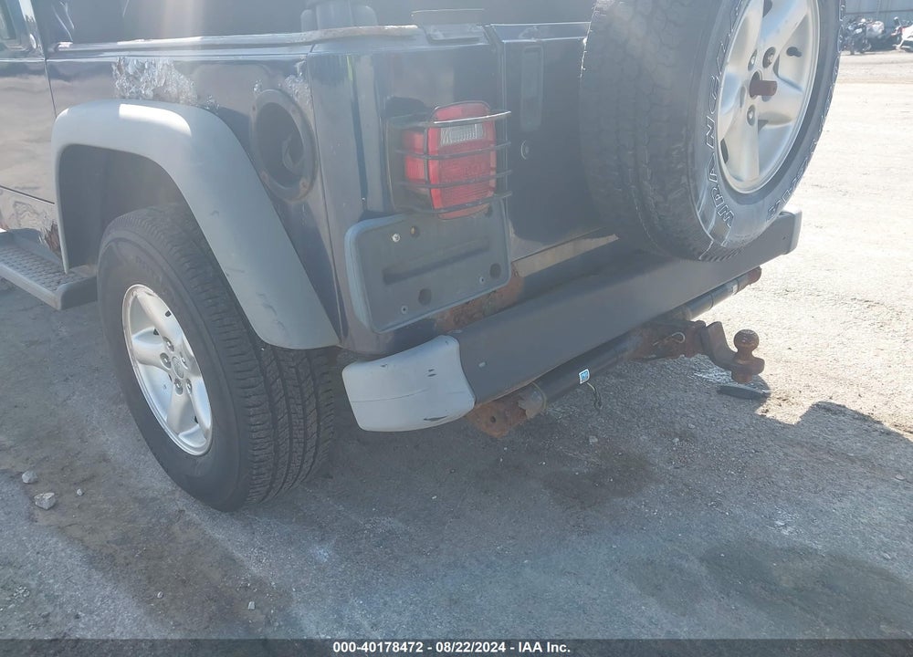 2004 JEEP WRANGLER X VIN: 1J4FA39S34P762761