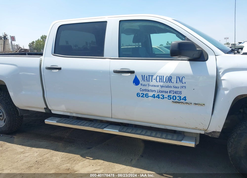 2019 CHEVROLET SILVERADO 2500HD WT VIN: 1GC1CREY3KF247236