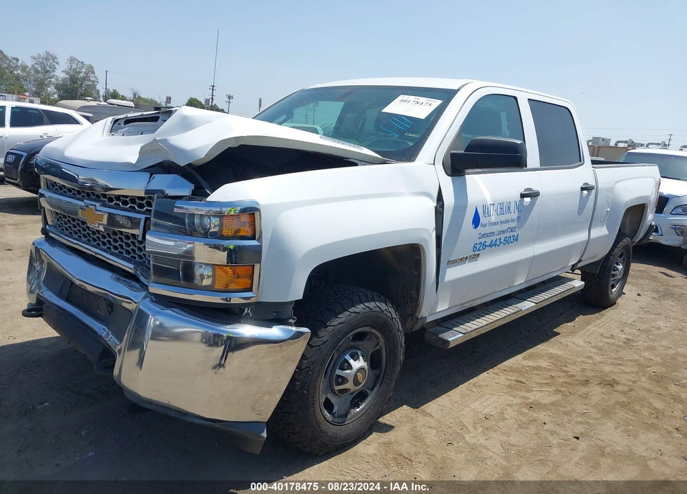 2019 CHEVROLET SILVERADO 2500HD WT VIN: 1GC1CREY3KF247236