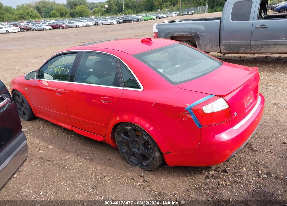 2004 AUDI S4 4.2 VIN: WAUPL68E74A271224