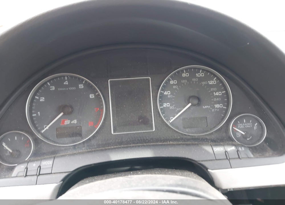 2004 AUDI S4 4.2 VIN: WAUPL68E74A271224
