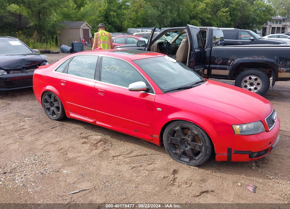 2004 AUDI S4 4.2 VIN: WAUPL68E74A271224