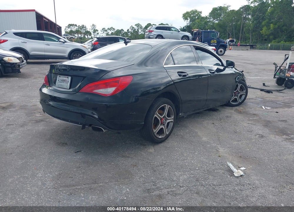 2014 MERCEDES-BENZ CLA 250 4MATIC VIN: WDDSJ4GB9EN119265