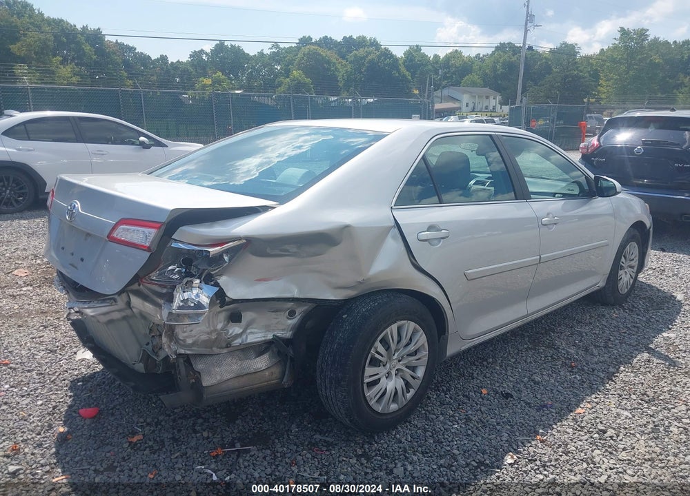 2014 TOYOTA CAMRY LE VIN: 4T4BF1FK2ER386458