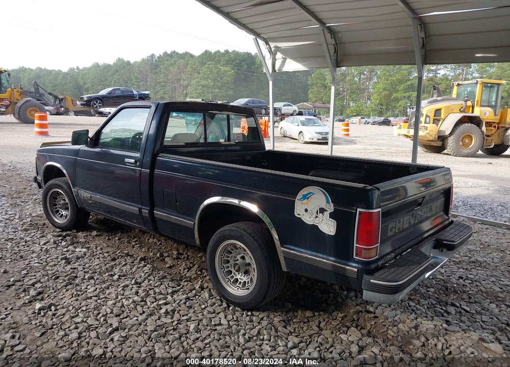 1992 CHEVROLET S TRUCK S10 VIN: 1GCCS14ZXN8172986