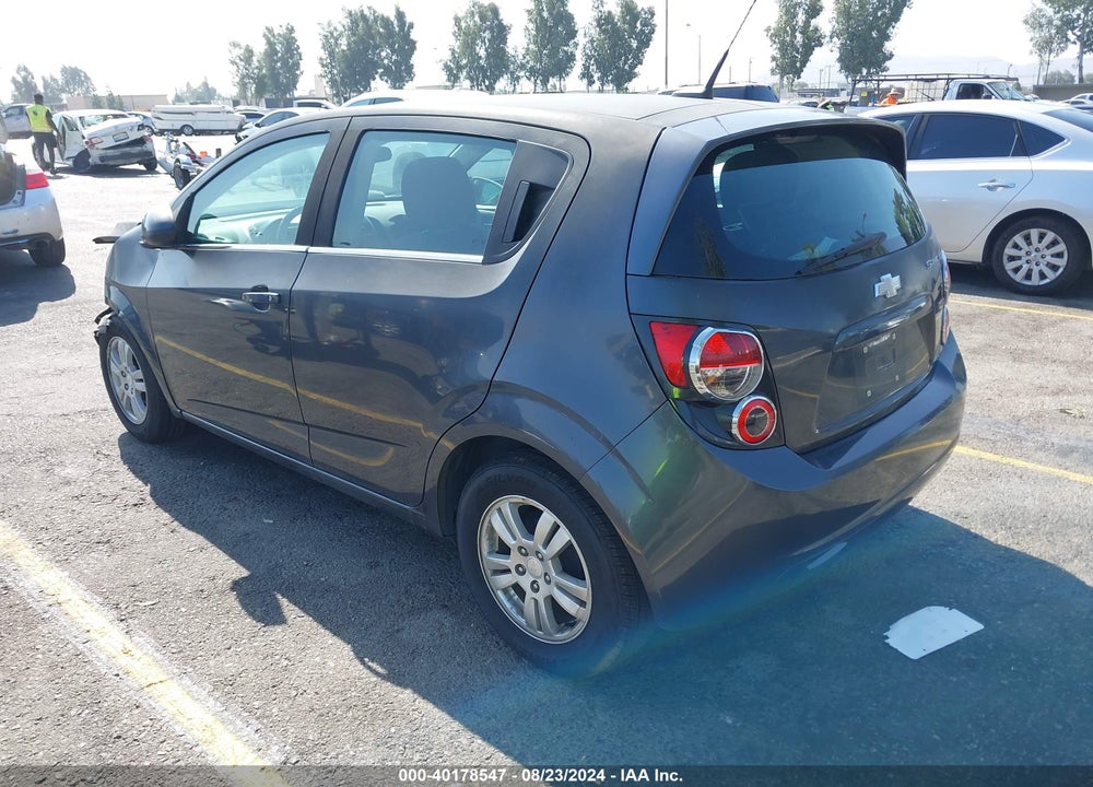 2013 CHEVROLET SONIC LT AUTO VIN: 1G1JC6SB3D4192521