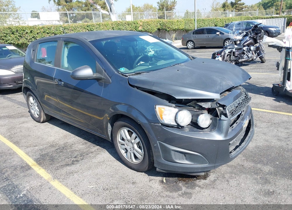 2013 CHEVROLET SONIC LT AUTO VIN: 1G1JC6SB3D4192521