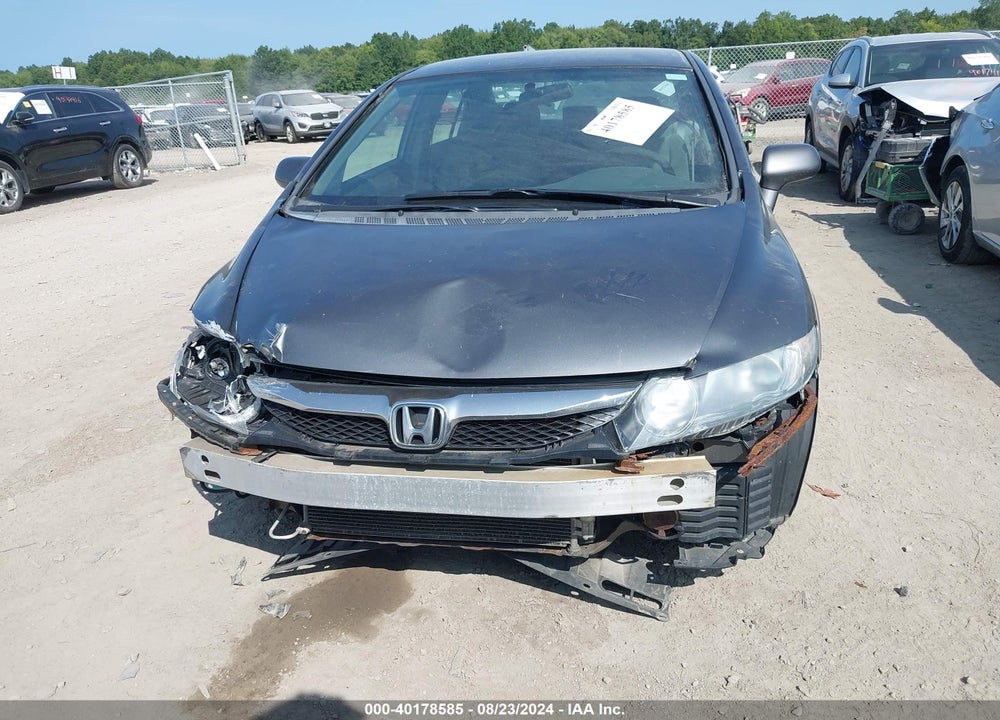 2010 HONDA CIVIC LX VIN: 2HGFA1F59AH321050