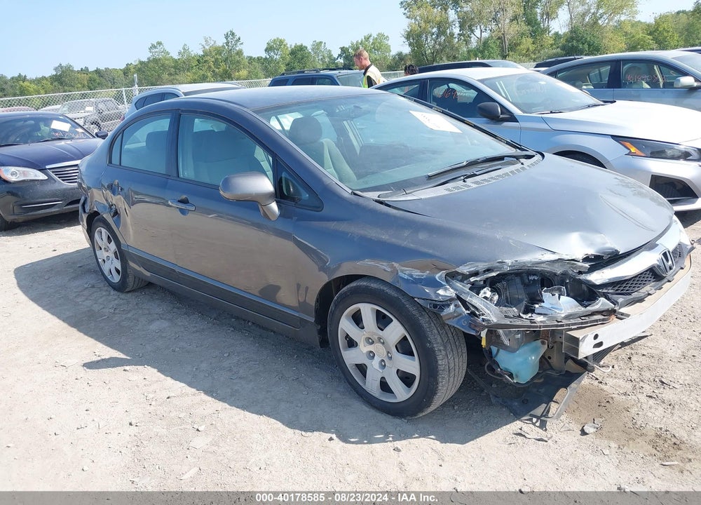 2010 HONDA CIVIC LX VIN: 2HGFA1F59AH321050