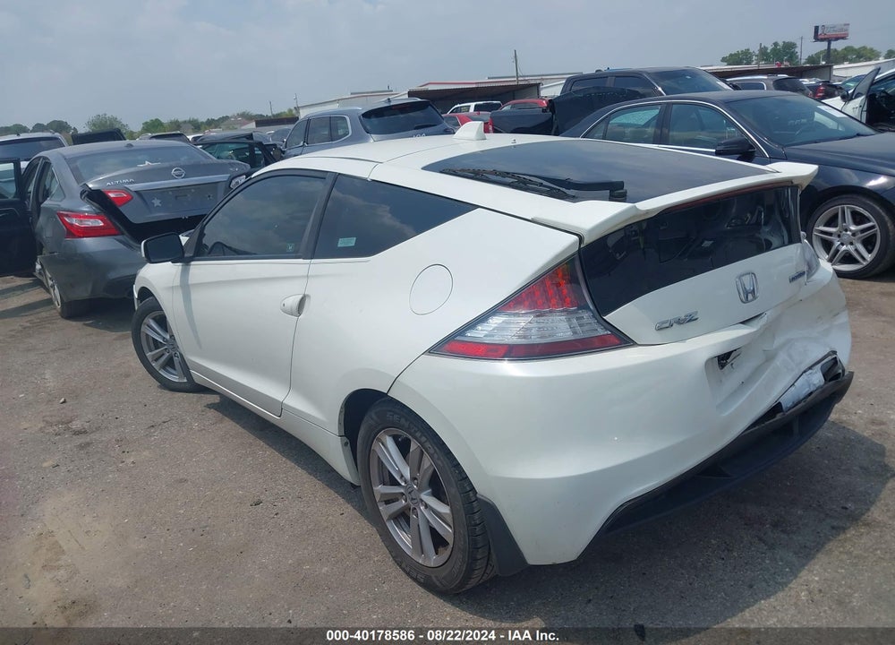 2011 HONDA CR-Z EX VIN: JHMZF1D61BS014683