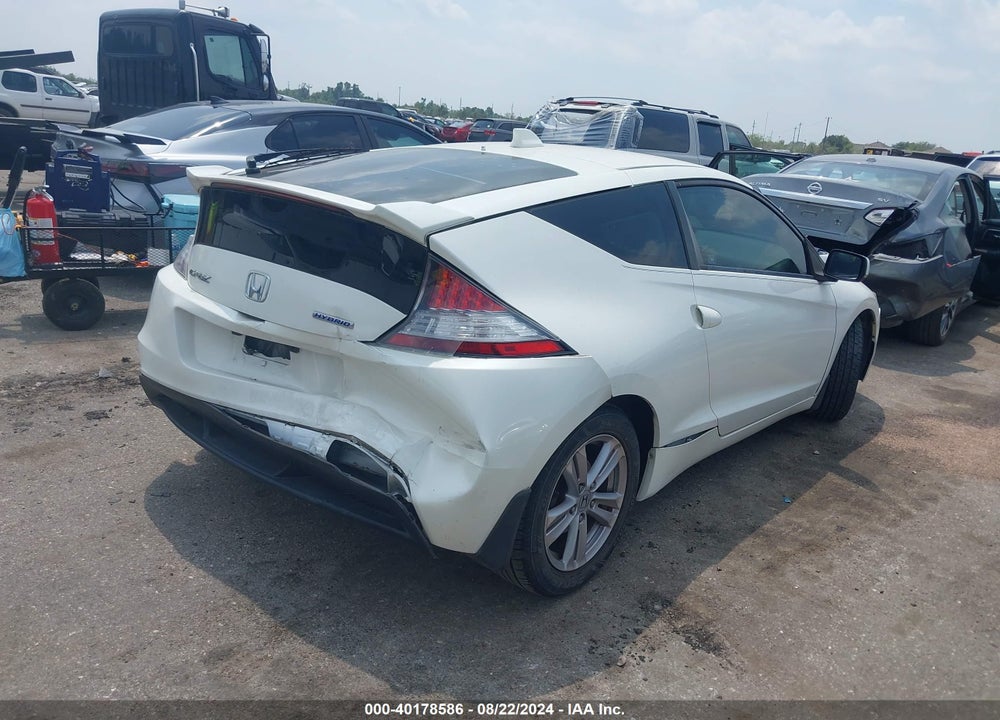 2011 HONDA CR-Z EX VIN: JHMZF1D61BS014683