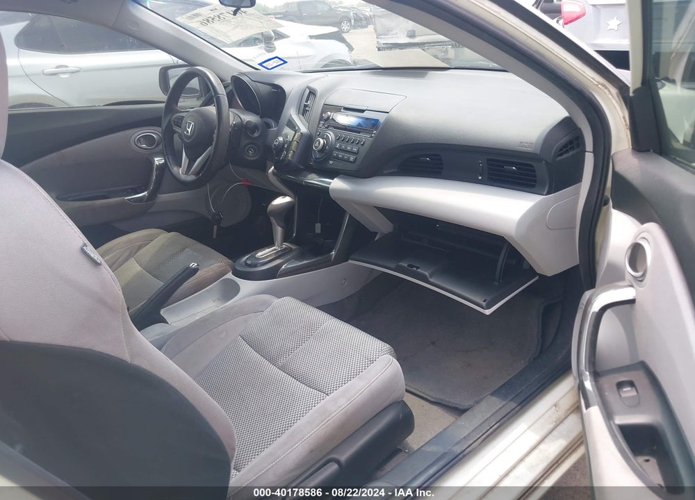 2011 HONDA CR-Z EX VIN: JHMZF1D61BS014683