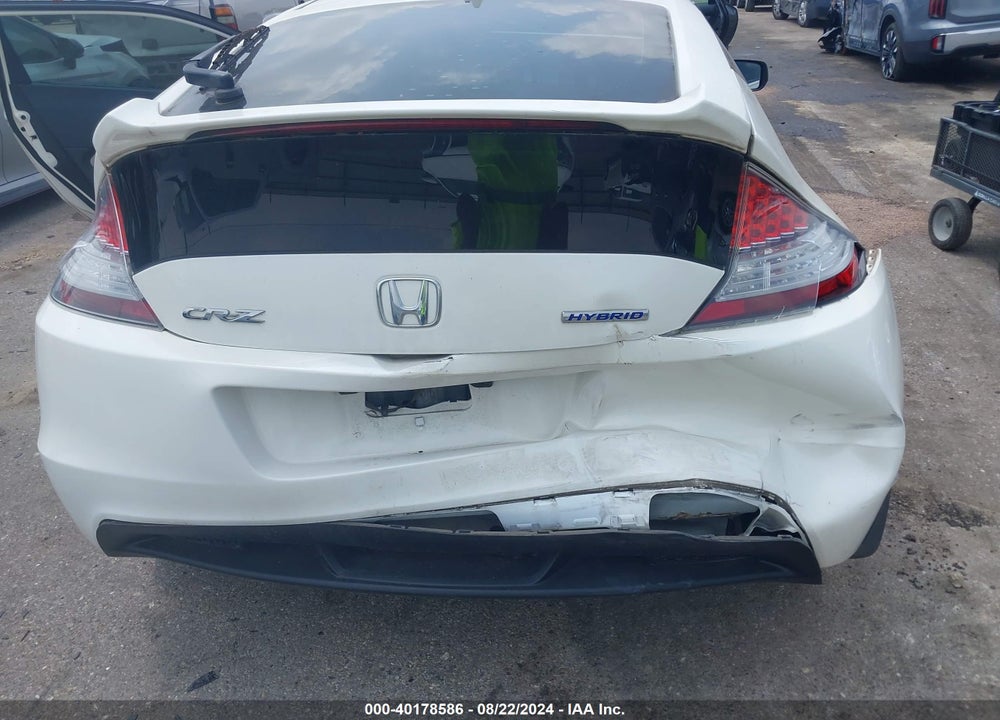 2011 HONDA CR-Z EX VIN: JHMZF1D61BS014683