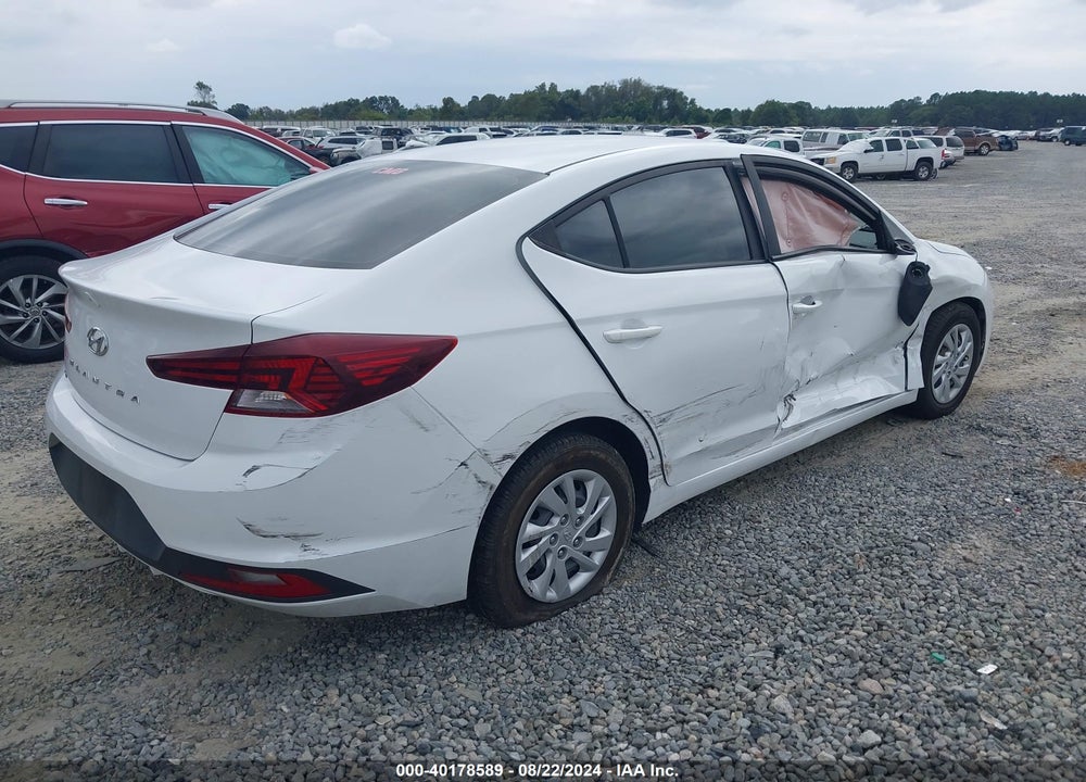 2019 HYUNDAI ELANTRA SE VIN: 5NPD74LF0KH439659