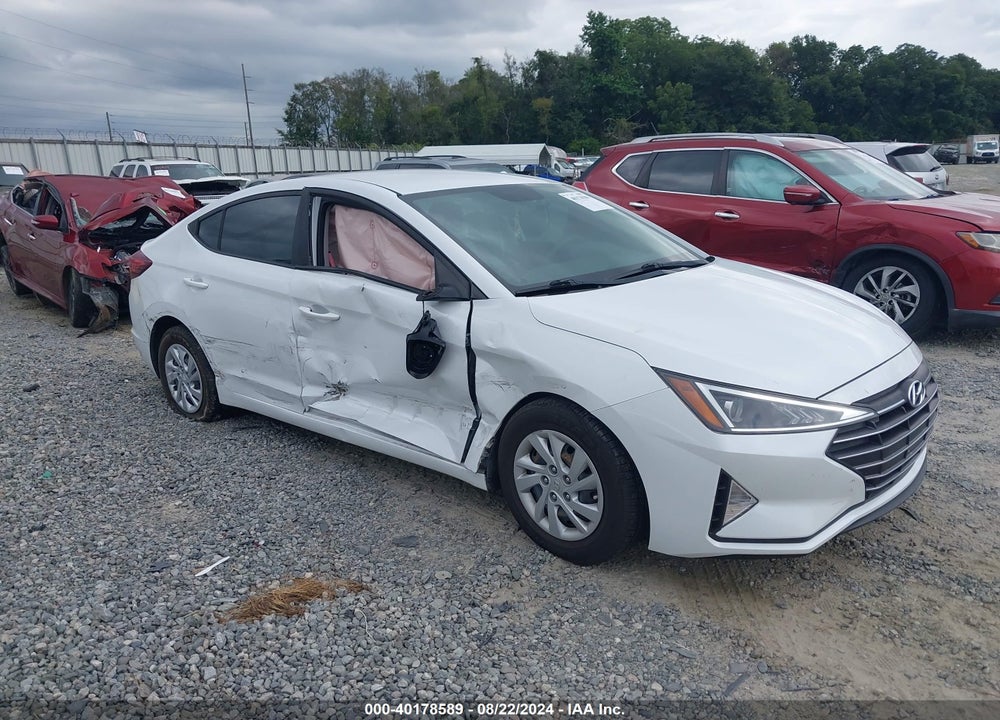 2019 HYUNDAI ELANTRA SE VIN: 5NPD74LF0KH439659