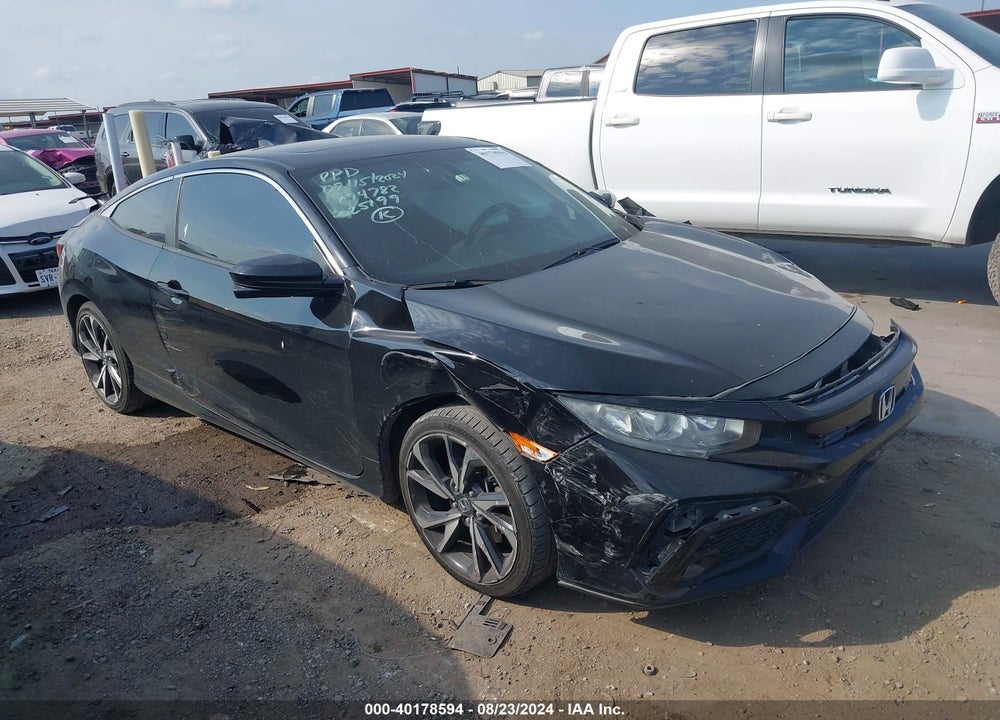 2019 HONDA CIVIC SI VIN: 2HGFC3A56KH752668