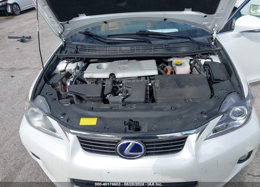 2013 LEXUS CT 200H VIN: JTHKD5BH5D2154905