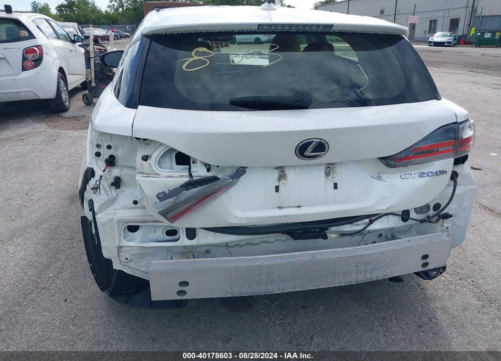 2013 LEXUS CT 200H VIN: JTHKD5BH5D2154905