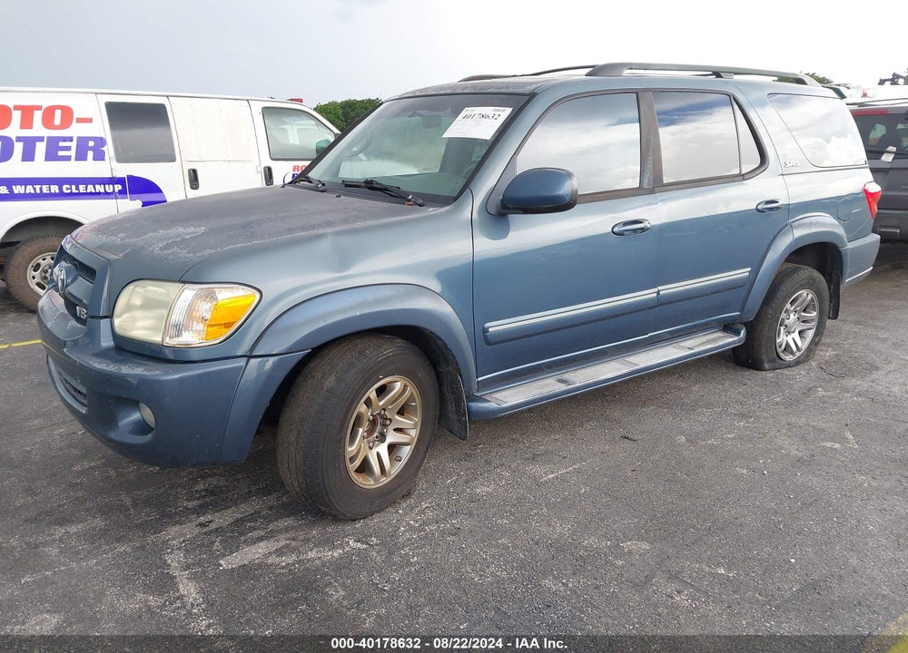 2007 TOYOTA SEQUOIA SR5 V8 VIN: 5TDZT34AX7S295246