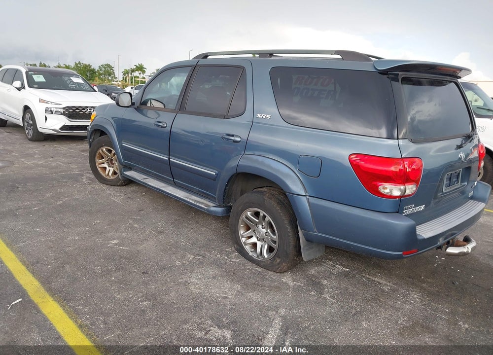 2007 TOYOTA SEQUOIA SR5 V8 VIN: 5TDZT34AX7S295246