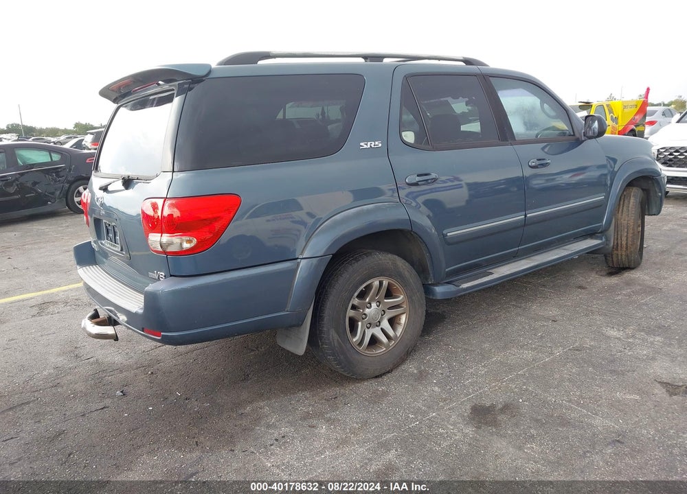 2007 TOYOTA SEQUOIA SR5 V8 VIN: 5TDZT34AX7S295246