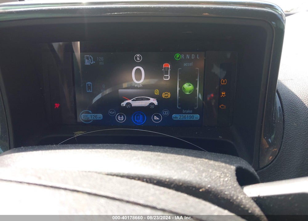 2012 CHEVROLET VOLT VIN: 1G1RD6E45CU105522