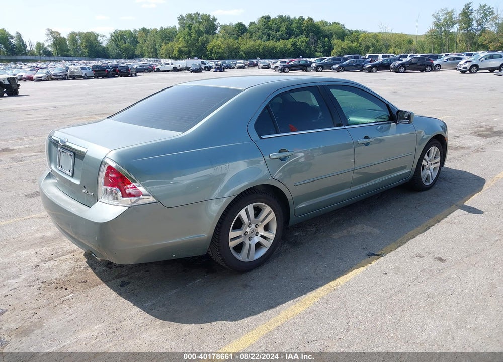 2006 FORD FUSION SEL VIN: 3FAFP08106R122102