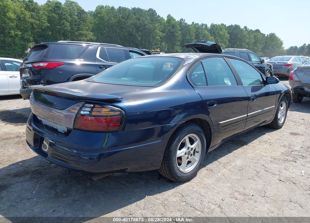 2002 PONTIAC BONNEVILLE SE VIN: 1G2HX54K024136880