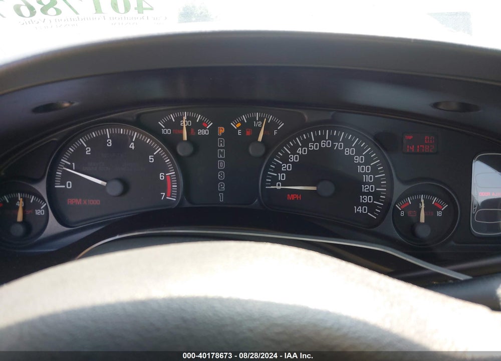 2002 PONTIAC BONNEVILLE SE VIN: 1G2HX54K024136880