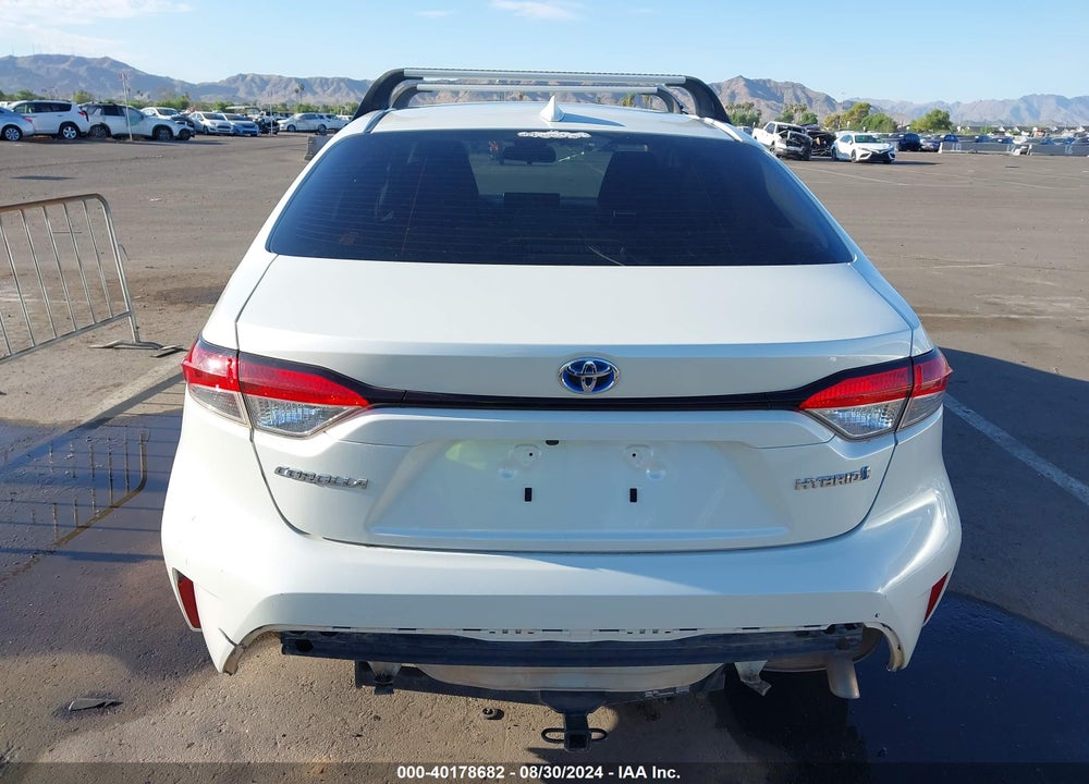 2021 TOYOTA COROLLA HYBRID LE VIN: JTDEAMDE1MJ017678