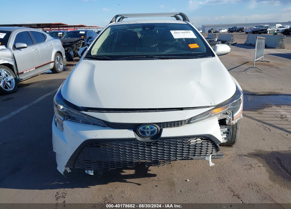 2021 TOYOTA COROLLA HYBRID LE VIN: JTDEAMDE1MJ017678