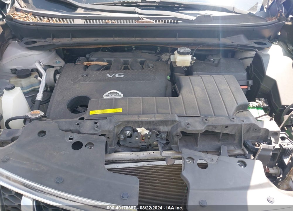 2011 NISSAN MURANO SV VIN: JN8AZ1MU2BW051761