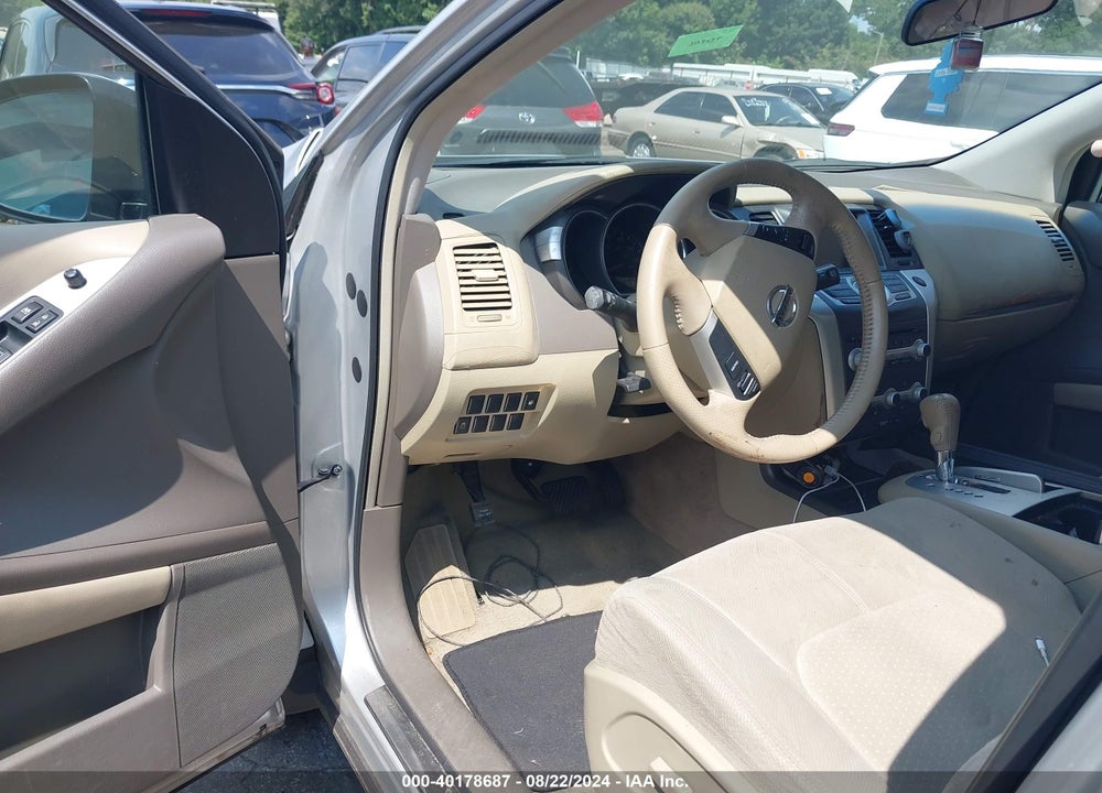 2011 NISSAN MURANO SV VIN: JN8AZ1MU2BW051761