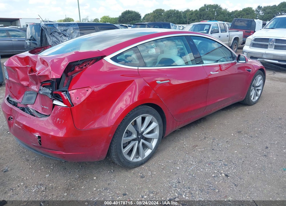 2020 TESLA MODEL 3 LONG RANGE DUAL MOTOR ALL-WHEEL DRIVE VIN: 5YJ3E1EB4LF669182